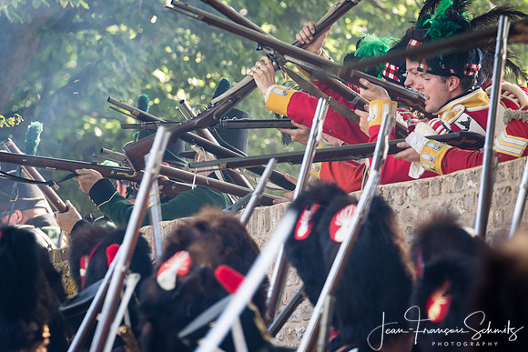 Reenactment at Hougoumont 2017 - © 2017 Jean-François Schmitz