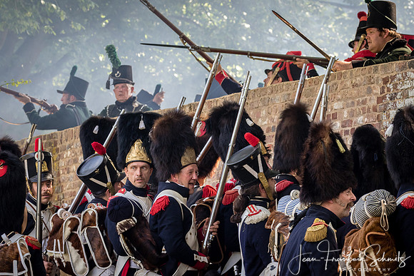 Reenactment at Hougoumont 2017 - © 2017 Jean-François Schmitz