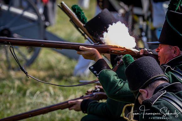 Reenactment at Hougoumont 2017 - © 2017 Jean-François Schmitz