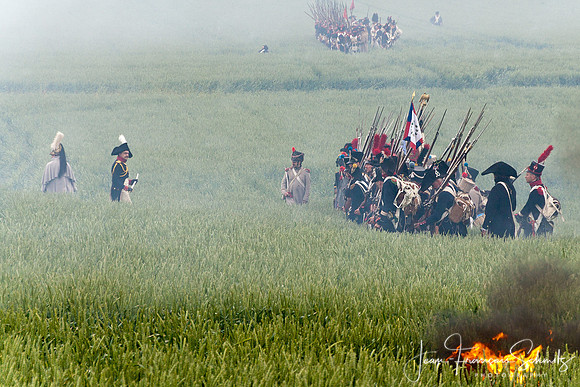 Waterloo re-enactment, June 2010