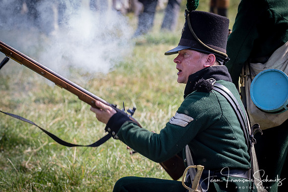 Reenactment at Hougoumont 2017 - © 2017 Jean-François Schmitz