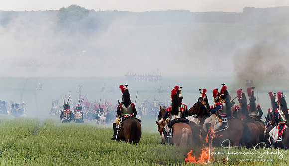 Waterloo re-enactment, June 2010