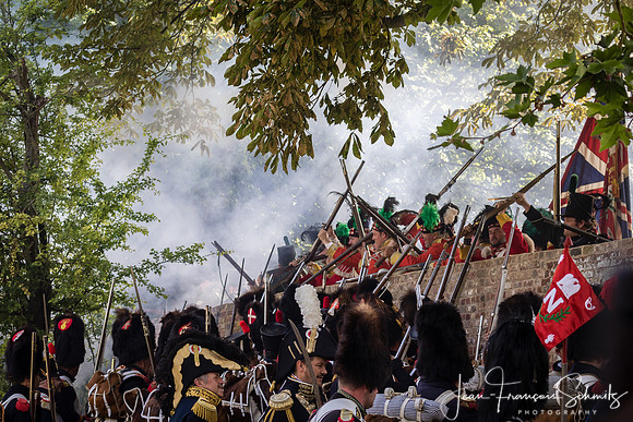 Reenactment at Hougoumont 2017 - © 2017 Jean-François Schmitz