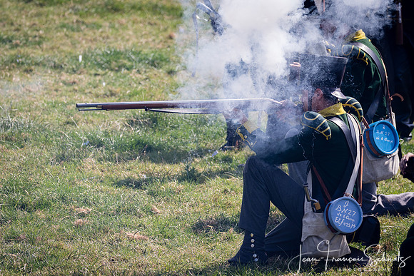 Reenactment at Hougoumont 2017 - © 2017 Jean-François Schmitz