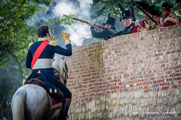 Reenactment at Hougoumont 2017 - © 2017 Jean-François Schmitz