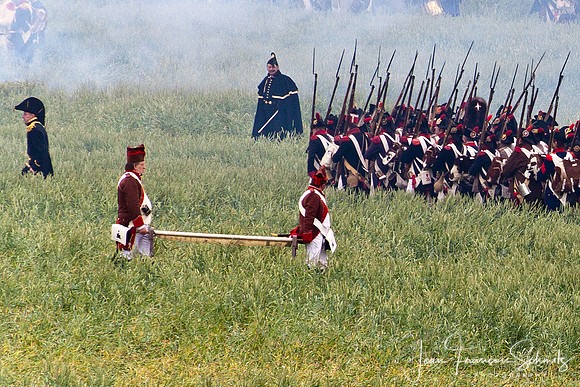 Waterloo re-enactment, June 2010