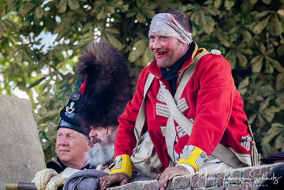 Reenactment at Hougoumont 2017 - © 2017 Jean-François Schmitz