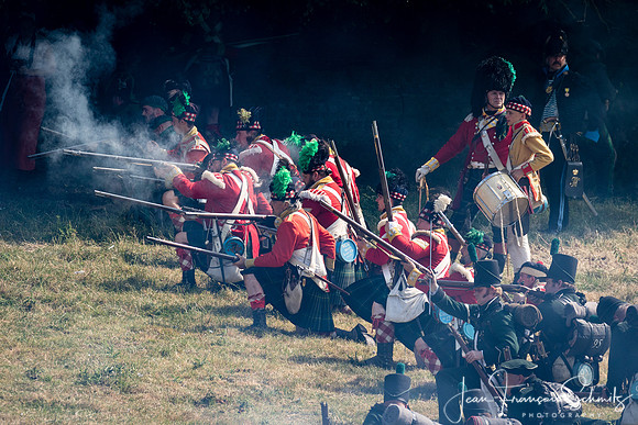 Reenactment at Hougoumont 2017 - © 2017 Jean-François Schmitz