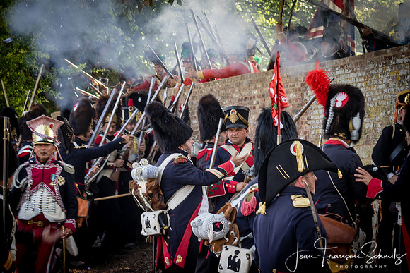 Reenactment at Hougoumont 2017 - © 2017 Jean-François Schmitz