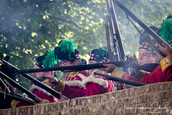 Reenactment at Hougoumont 2017 - © 2017 Jean-François Schmitz