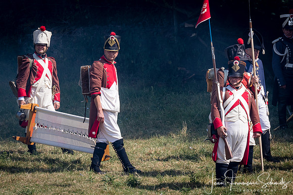 Reenactment at Hougoumont 2017 - © 2017 Jean-François Schmitz