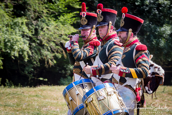 Reenactment at Hougoumont 2017 - © 2017 Jean-François Schmitz