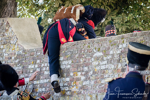 Reenactment at Hougoumont 2017 - © 2017 Jean-François Schmitz