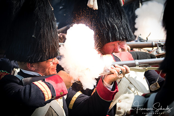 Reenactment at Hougoumont 2017 - © 2017 Jean-François Schmitz