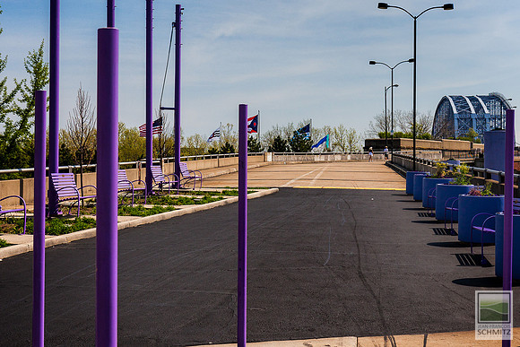 Purple People Bridge, Cincinnati - © 2012 Jean-François Schmitz