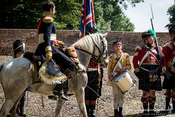 Reenactment at Hougoumont 2017 - © 2017 Jean-François Schmitz