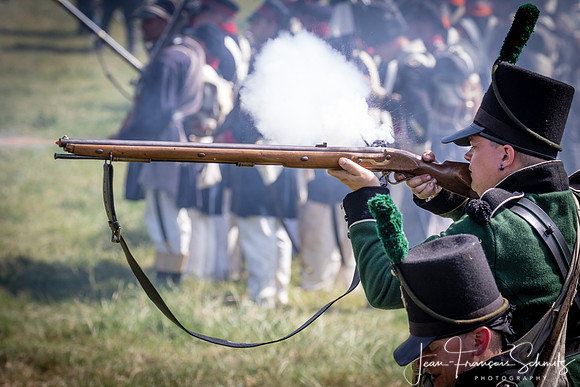 Reenactment at Hougoumont 2017 - © 2017 Jean-François Schmitz