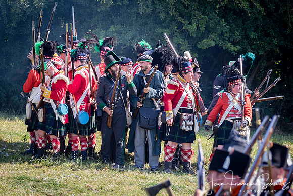 Reenactment at Hougoumont 2017 - © 2017 Jean-François Schmitz