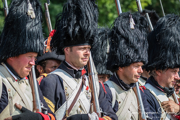 Reenactment at Hougoumont 2017 - © 2017 Jean-François Schmitz