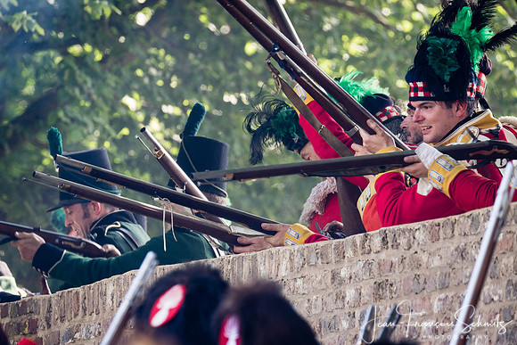 Reenactment at Hougoumont 2017 - © 2017 Jean-François Schmitz